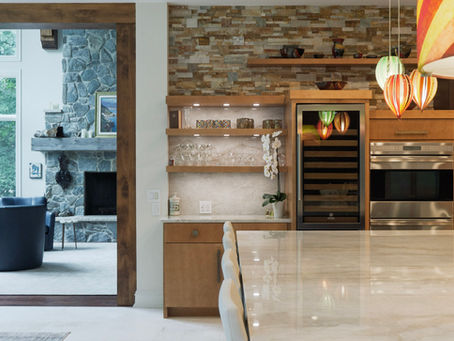 Elm Grove Kitchen Countertops Upgrade: Taj Mahal Quartzite Remodel