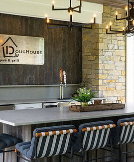 Diresco Belgian Fog Quartz outdoor bar countertops