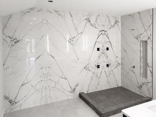 Antolini Statuario Fantastico Polished porcelain slabs
