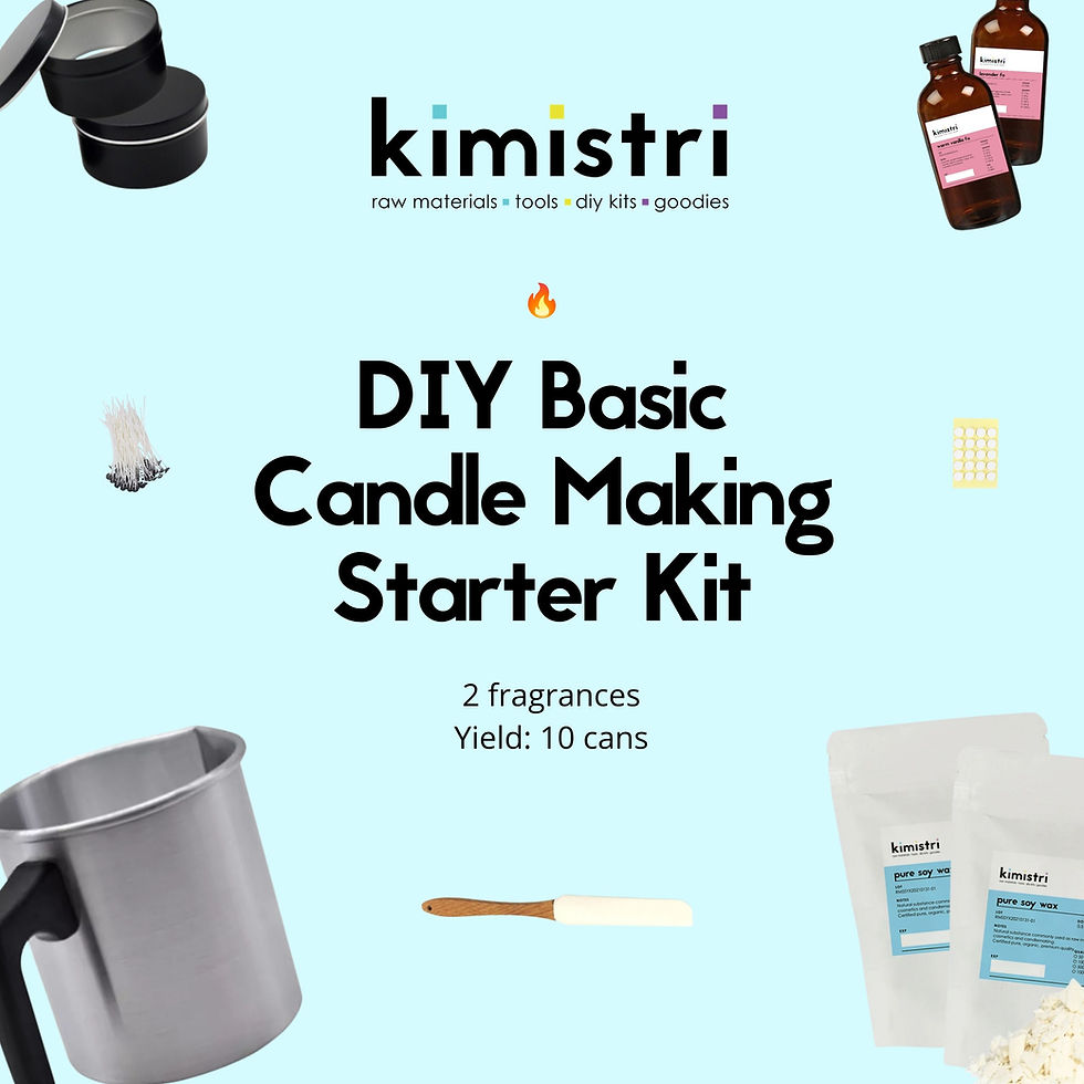 DIY Candle Making Kit Philippines | Complete Starter Kit for Beginners | Kimistri Labs