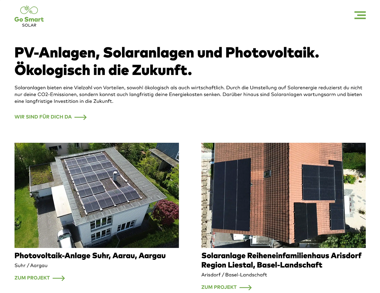 Beispiel Landingpage III