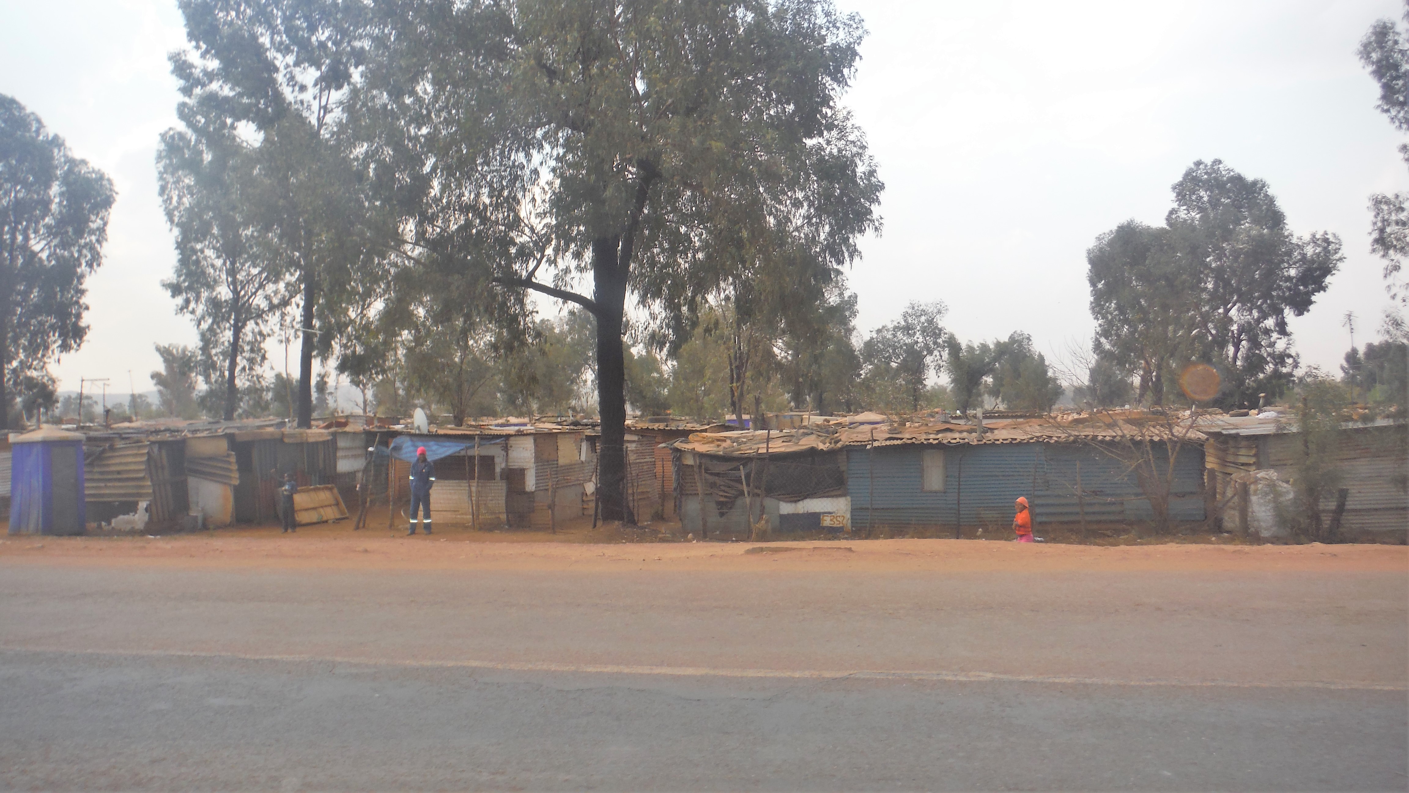 One of the Shanty towns