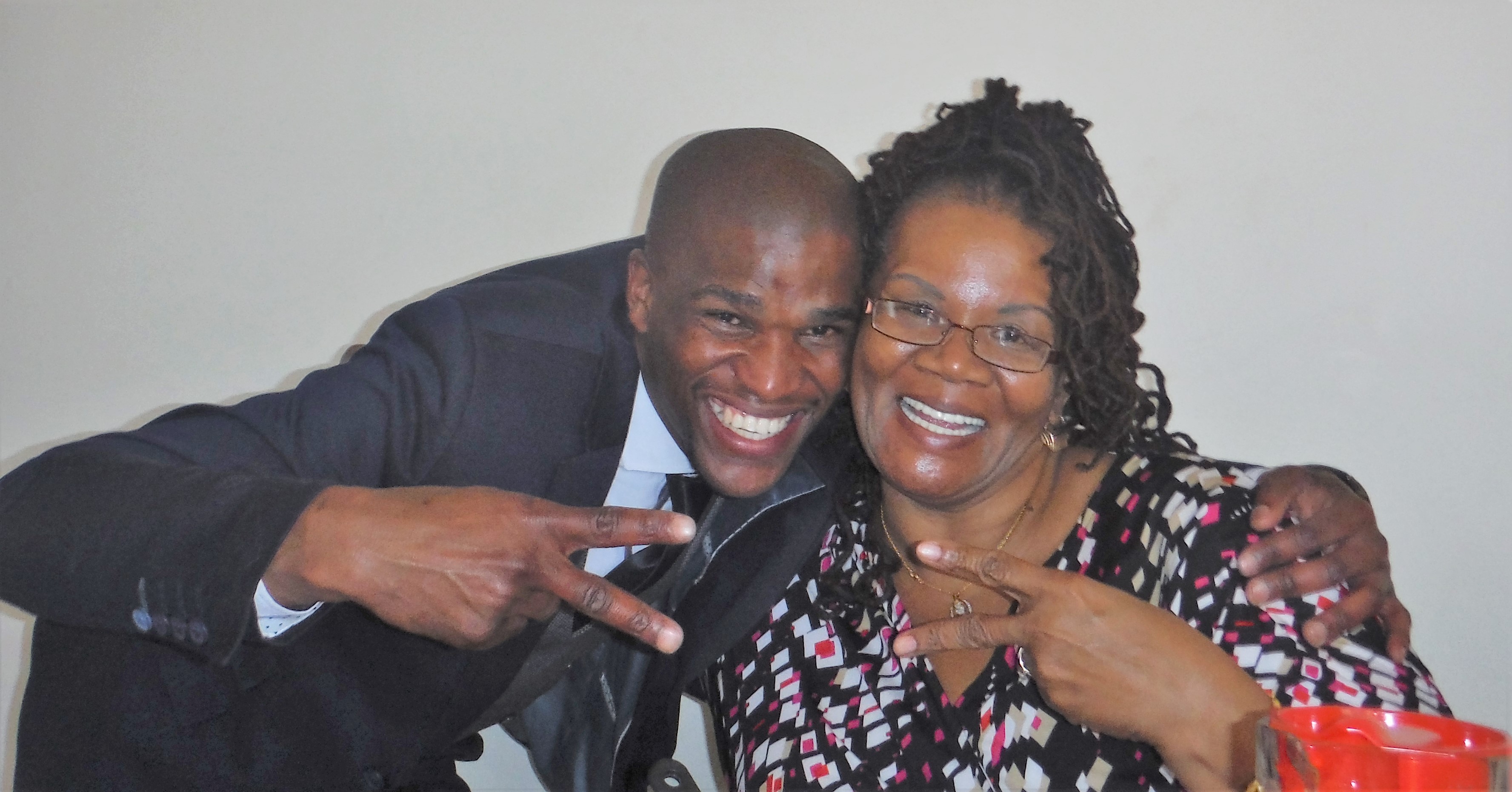 Edwin and I. He was engaged to Mari