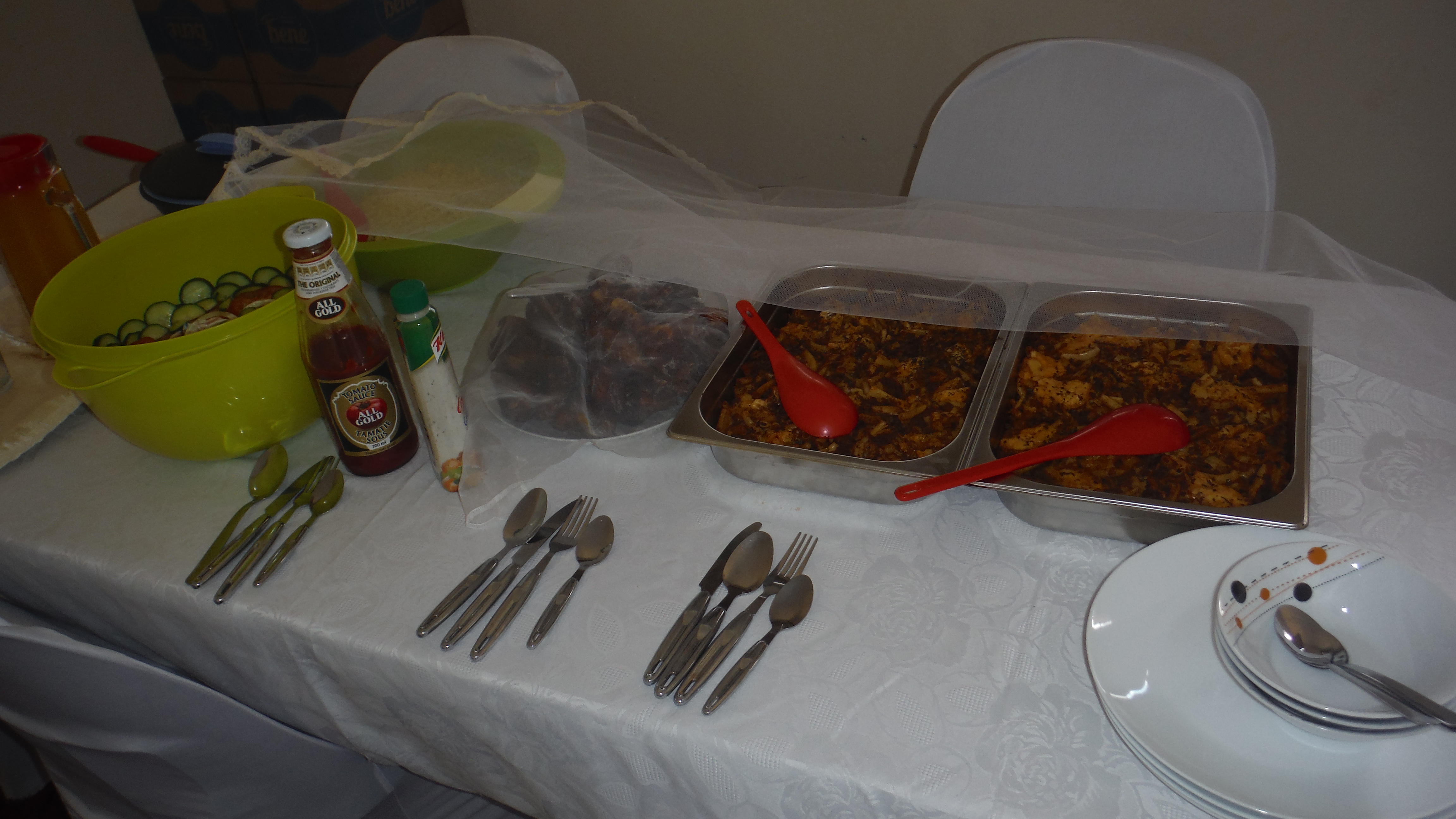 Dinner after service!