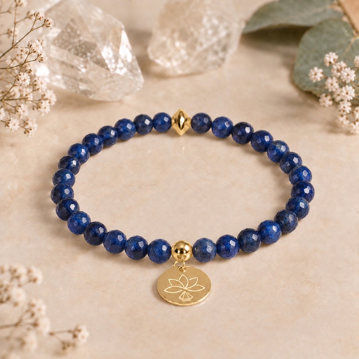 Bracelet Lapis Lazuli « Communication »