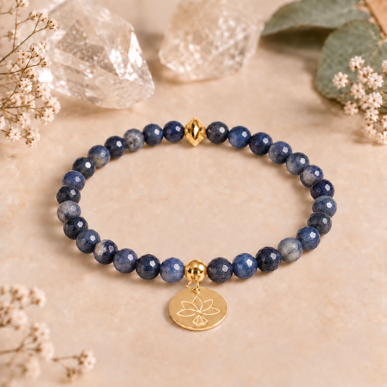 Bracelet Cordiérite « Discernement »