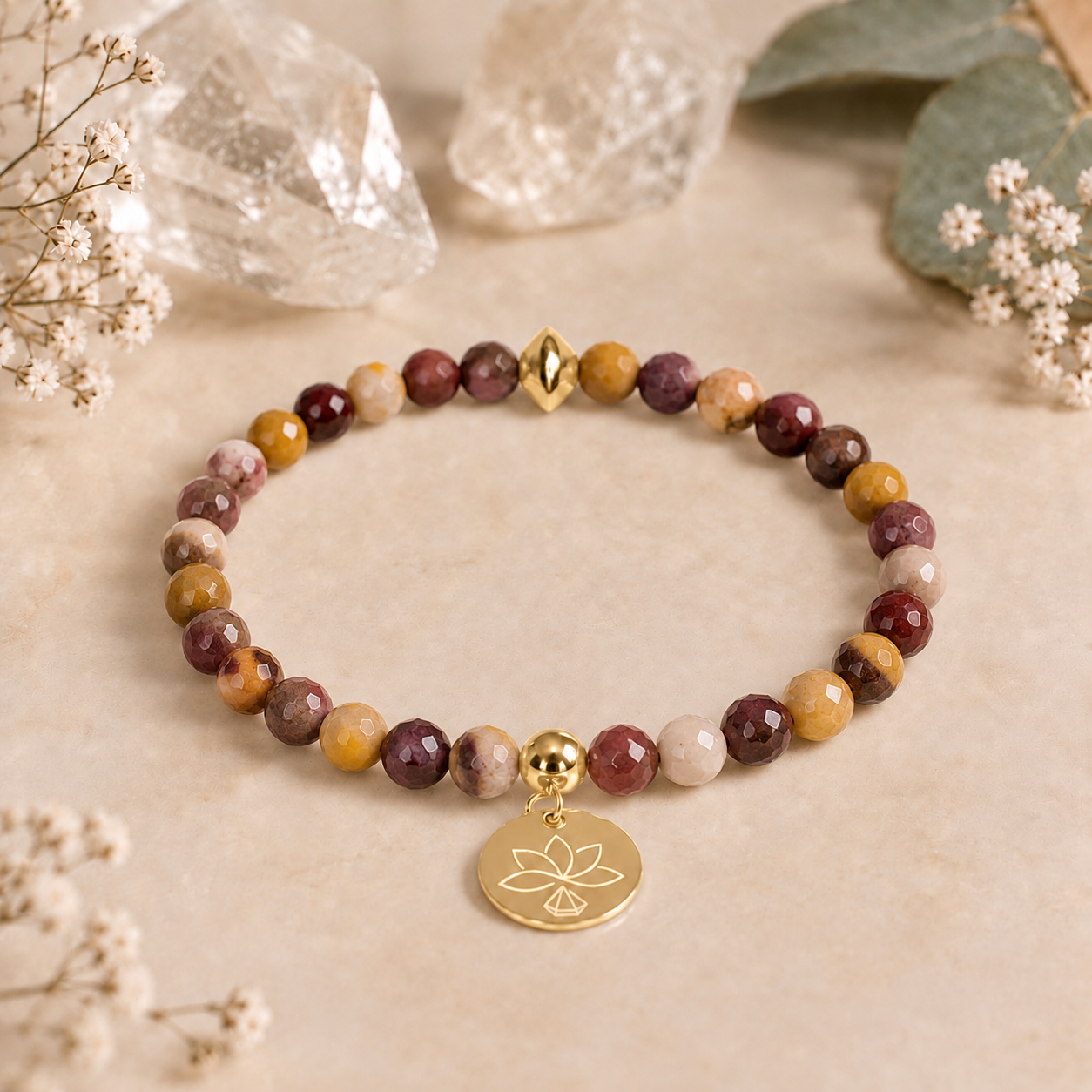 Bracelet Jaspe Mokaïte « Adaptation »
