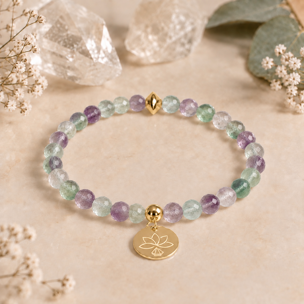 Bracelet Fluorite « Clarté »