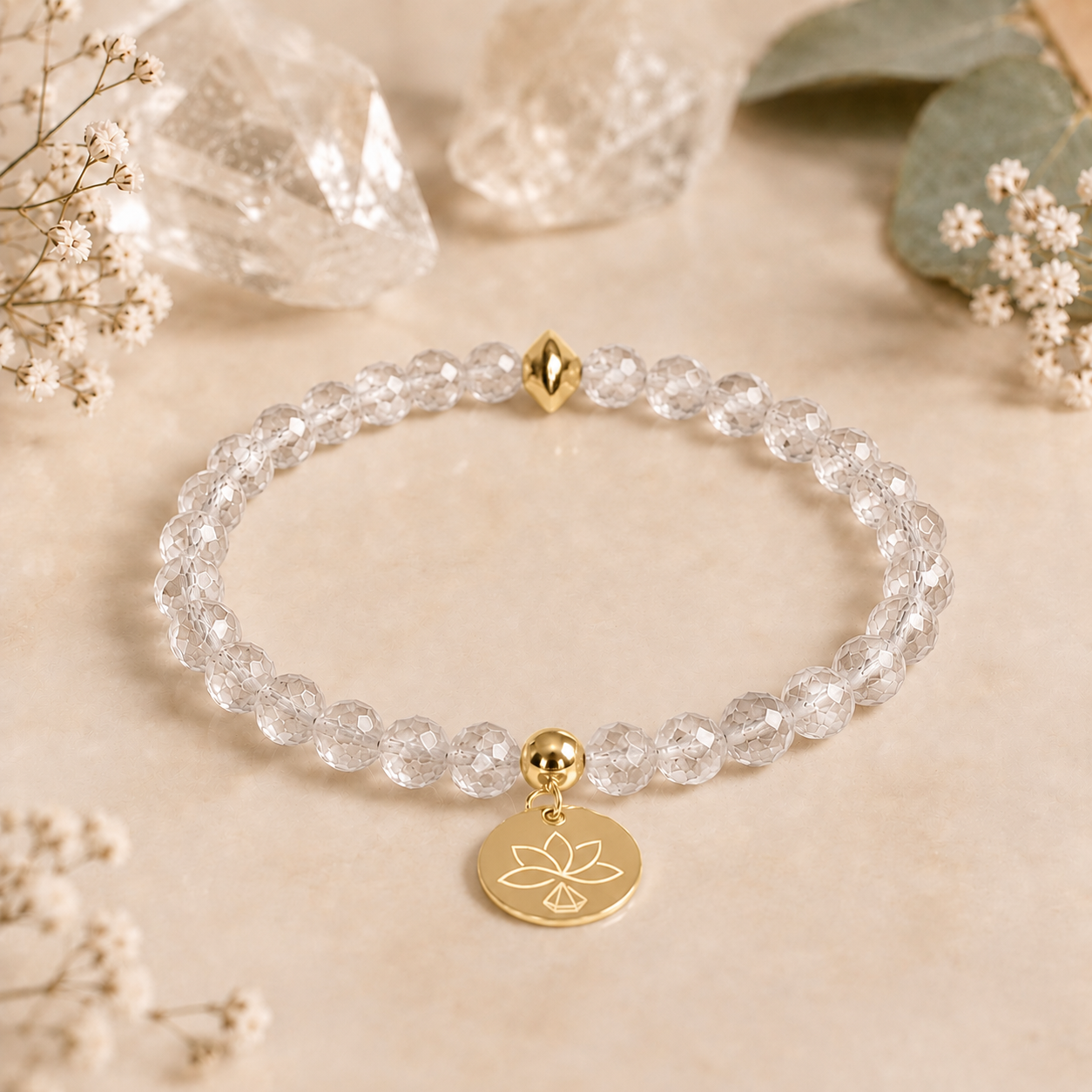 Bracelet Cristal de Roche « Amplification »