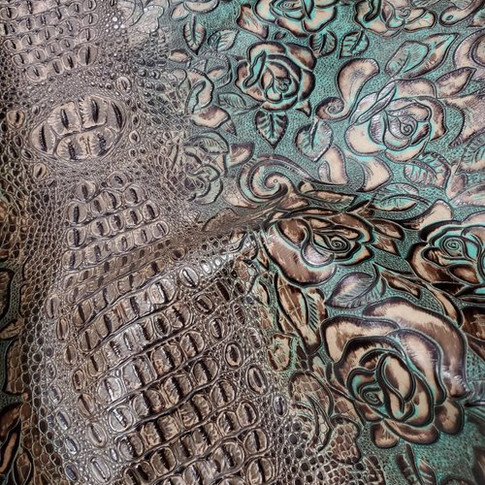 CROCODILE AND ROSES LEATHER