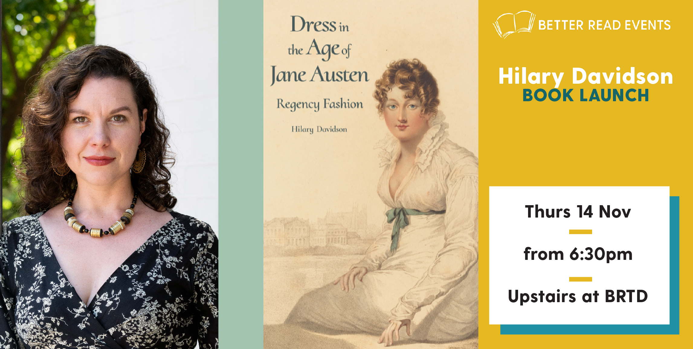 Hilary Davidson Dress In The Age Of Jane Austen - 
