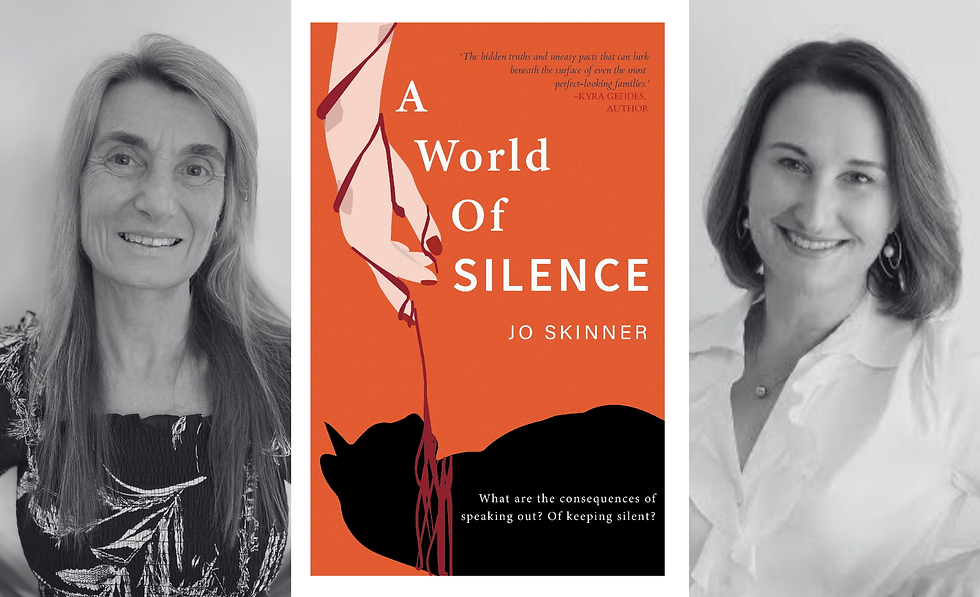 A World of Silence: Jo Skinner in-conversation with Kyra Geddes