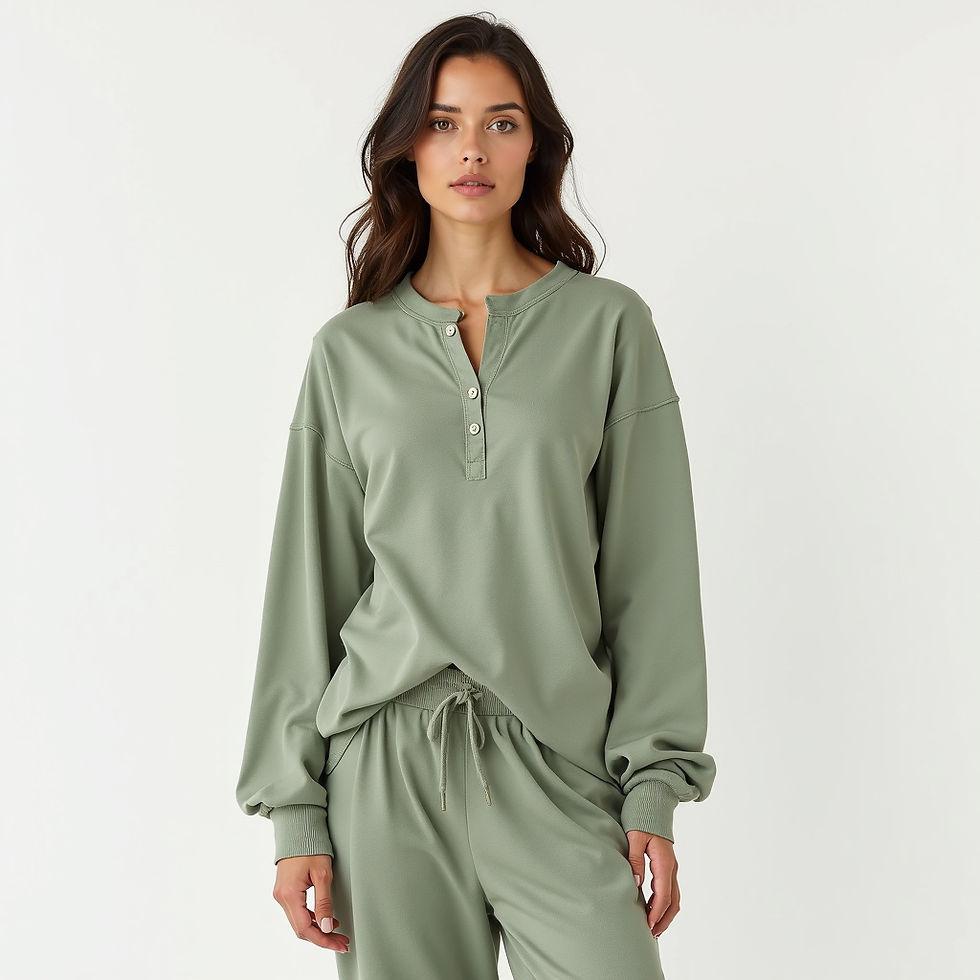 Desert Sage Henley