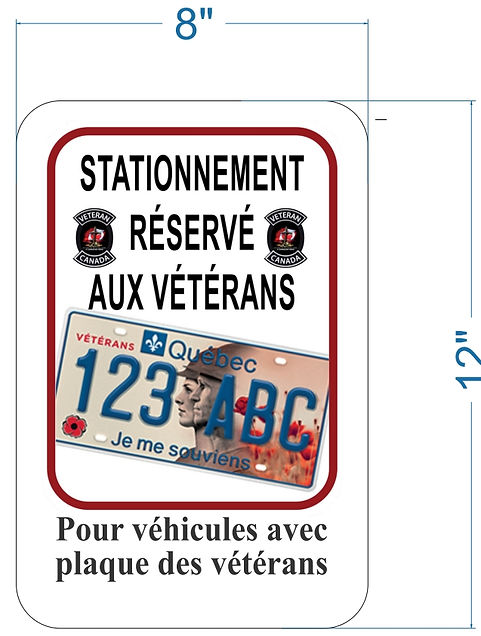 26 Plaque de Stationnement 8X12 Po $75,00.jpg