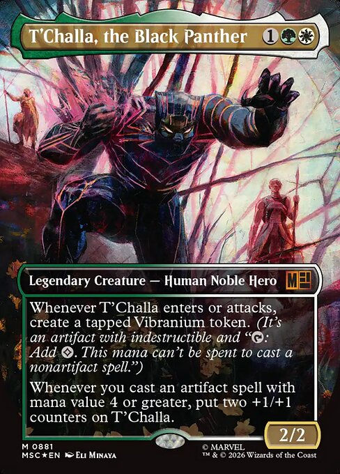 T'Challa, the Black Panther (M) #881