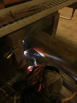 Welding wear plates