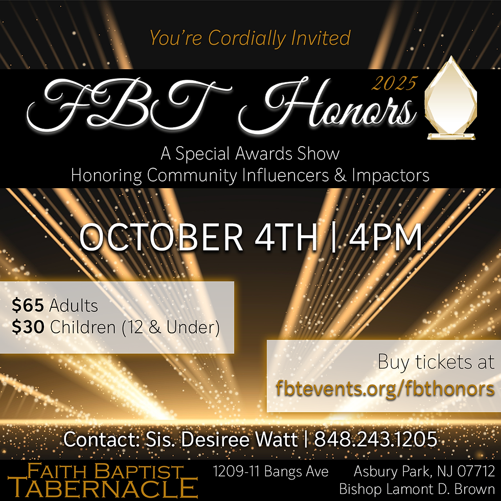FBT Honors 2025