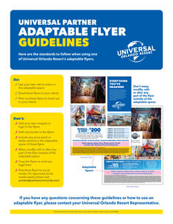 Guidlines for Flyers