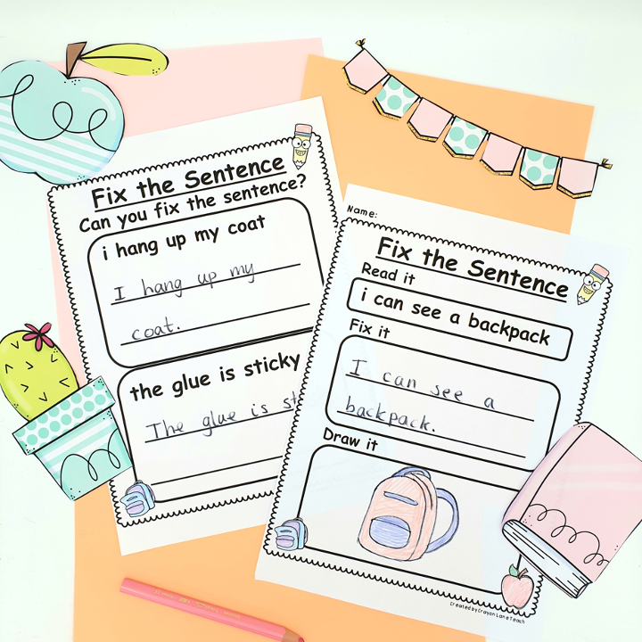 Thumbnail: Back to School Activities Kindergarten