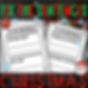 Christmas sentence writing worksheets kindergarten