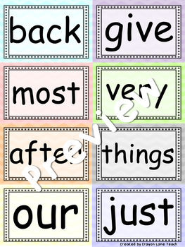 Thumbnail: Flash Cards Sight Words