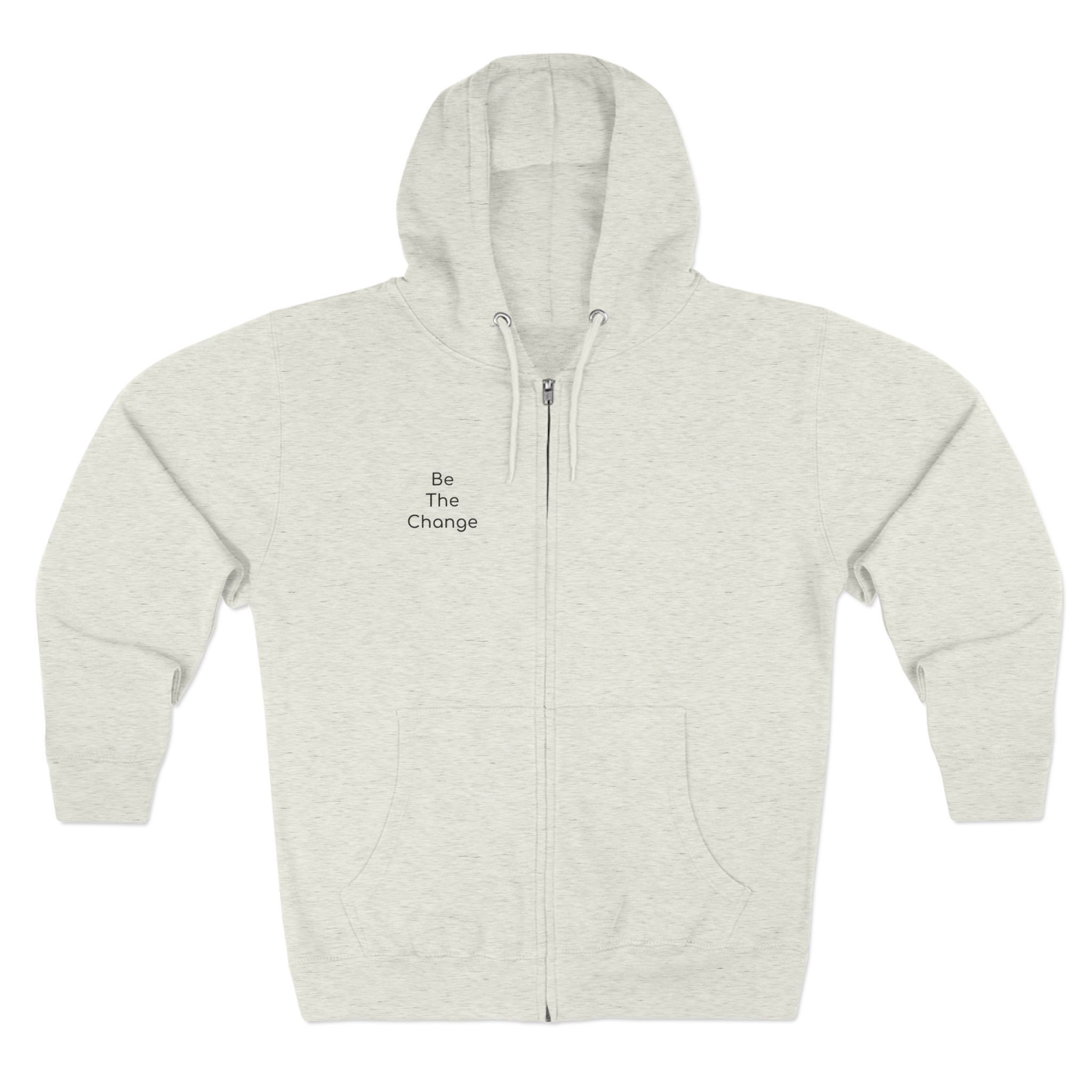 Recycled Poly Hoodie 'Be the Change'