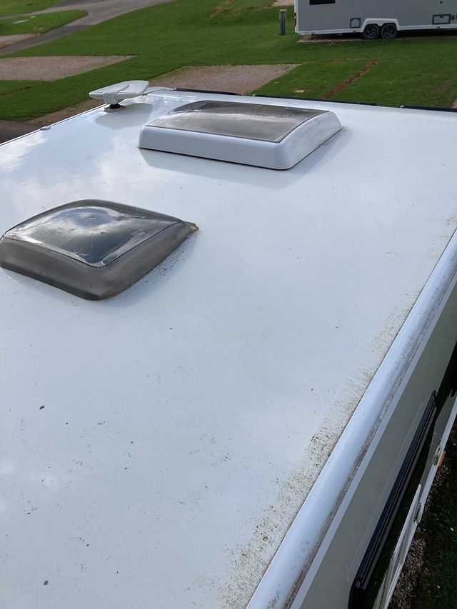 Caravan Roof Cleaning Devon