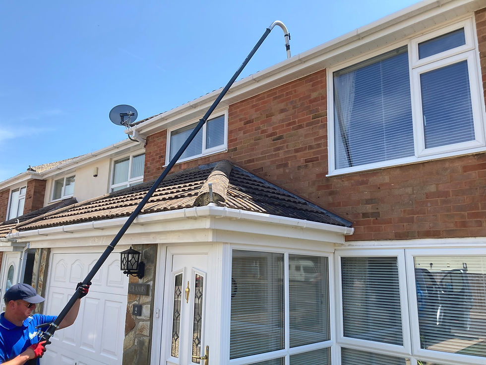 Gutter Cleaning Paignton, Brixham, Torquay and Totnes