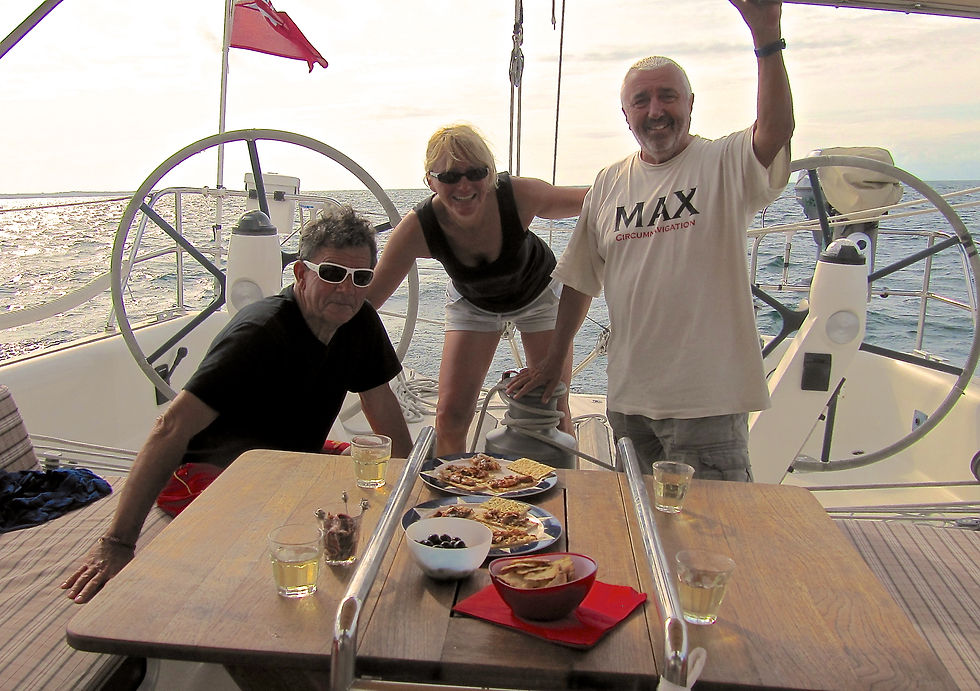 laatste happy hour op zee