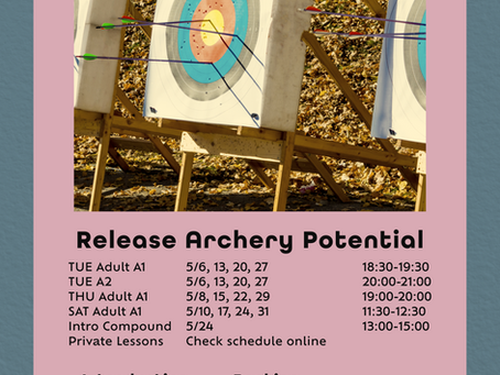 May 2025 Archery Group Class
