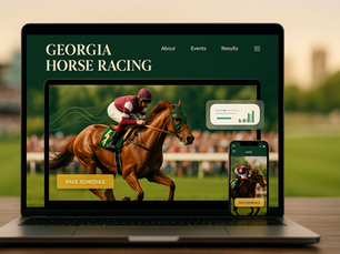 How to Build a Winning Georgia Horse Racing Website Design with Wix and Racingweb