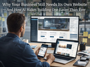 Why Your Business Still Needs Its Own Website — And How AI Makes Building One Easier Than Ever