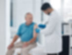 Doctor giving a pneumonia vaccine to a patient, highlighting the importance of prevention.