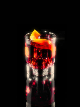 A negroni drink but with Lingari