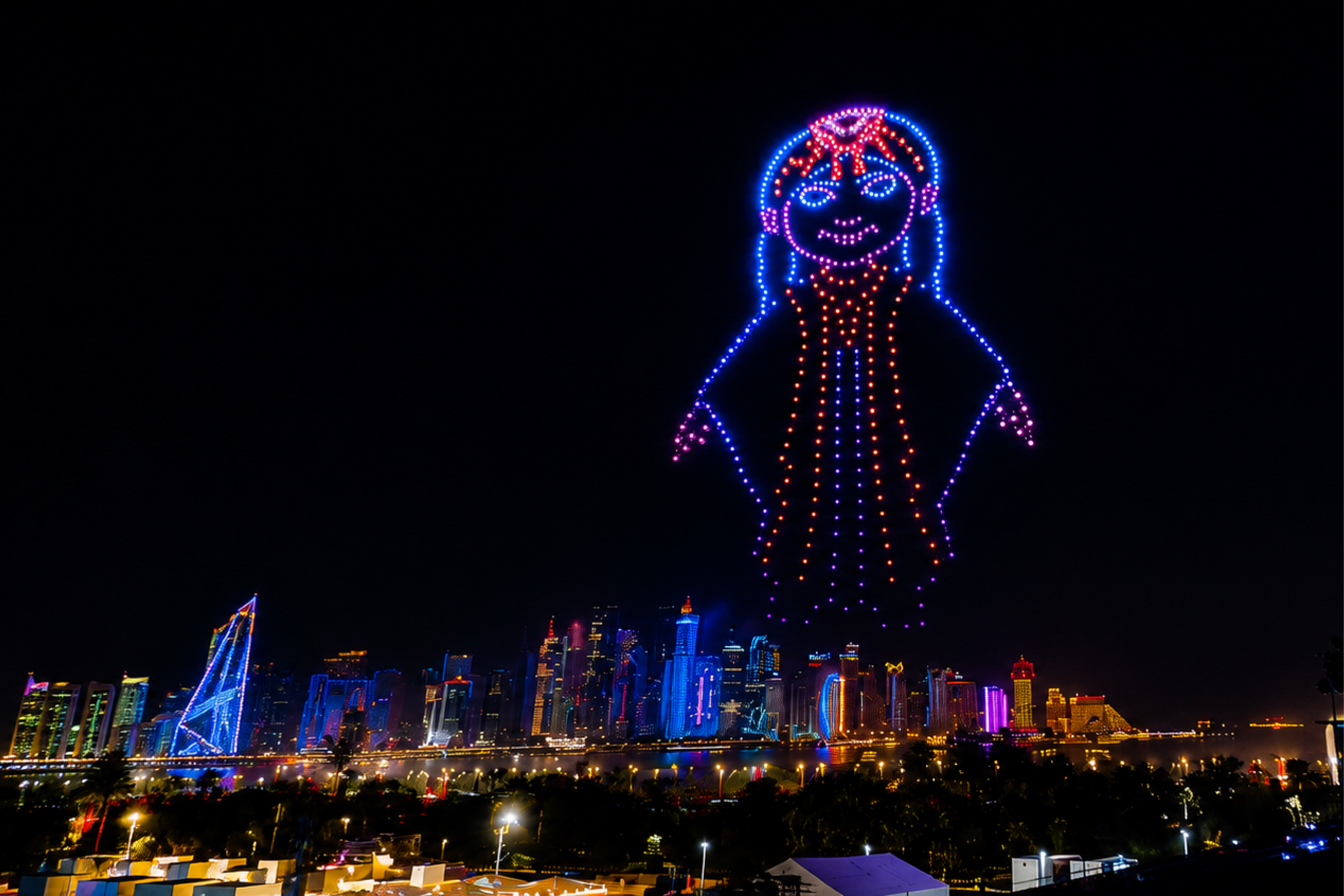 Swiss Events & Fireworks W.L.L. creates spectacular drone light shows in Qatar using
synchronized drones to produce safe, innovative aerial entertainment for public events and
celebrations.