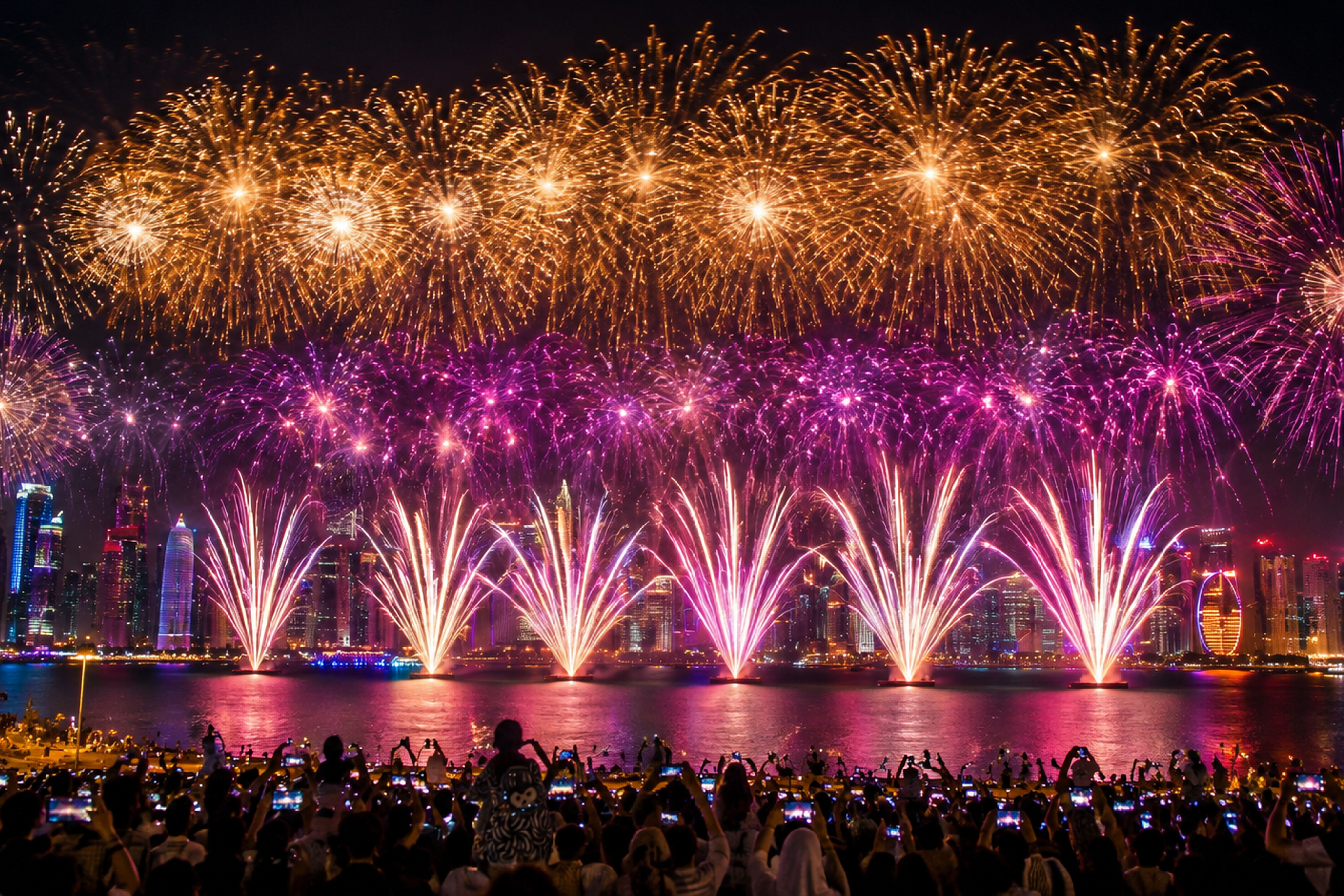 Swiss Events & Fireworks W.L.L. designs and delivers breathtaking fireworks displays
across Qatar for national celebrations, sporting events, festivals, weddings and corporate
launches with international safety standards.

