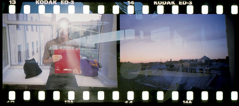 Film Strip of City 
