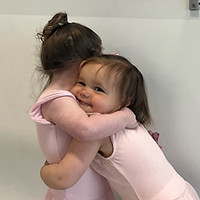 Two young dancers at Beyond the Barre