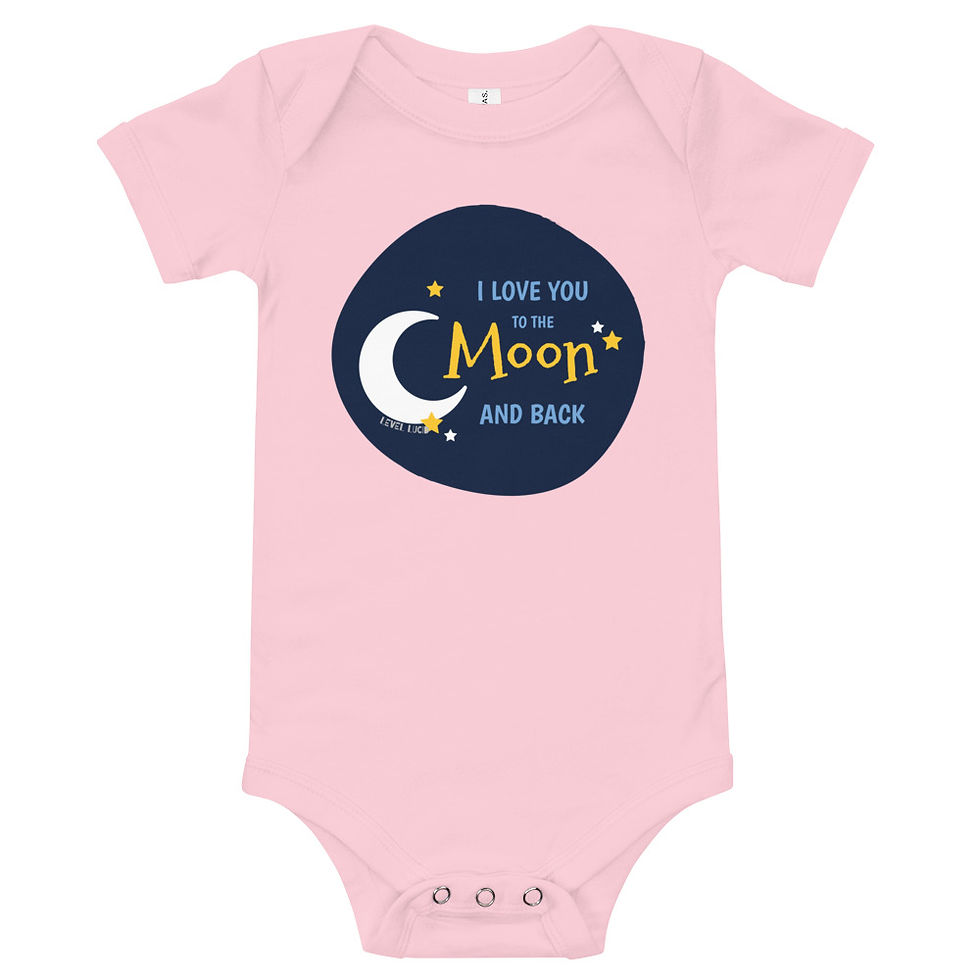 Thumbnail: I Love You to the Moon and Back Onesie 