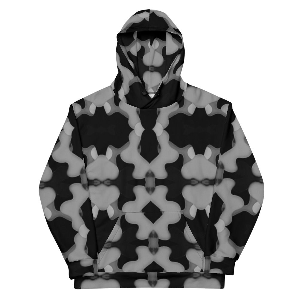 Black & Grey Unisex Hoodie