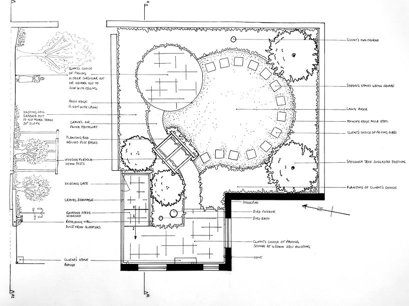 New Build Garden by Katharine Thomson