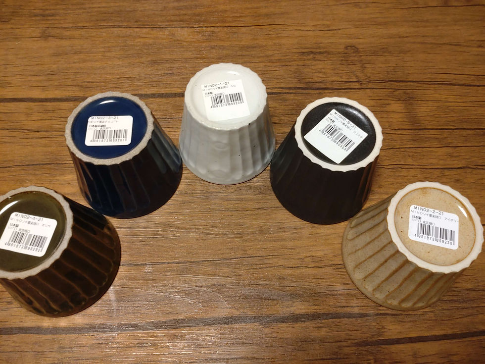 Thumbnail: 美濃焼 日本製陶瓷杯 五件裝