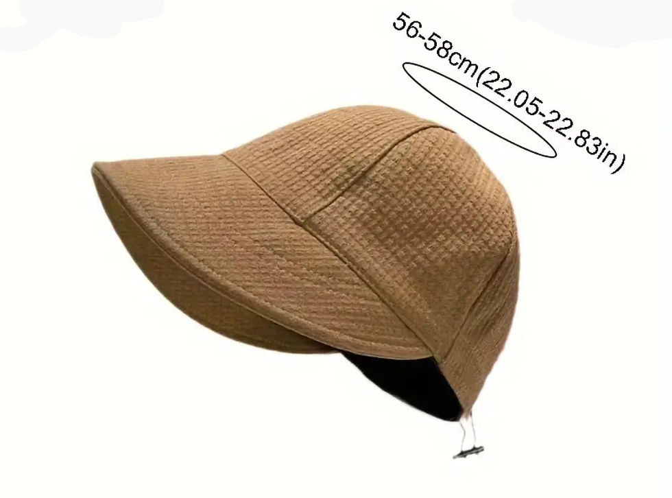 Thumbnail: 時尚百搭女漁夫帽 (卡其色)