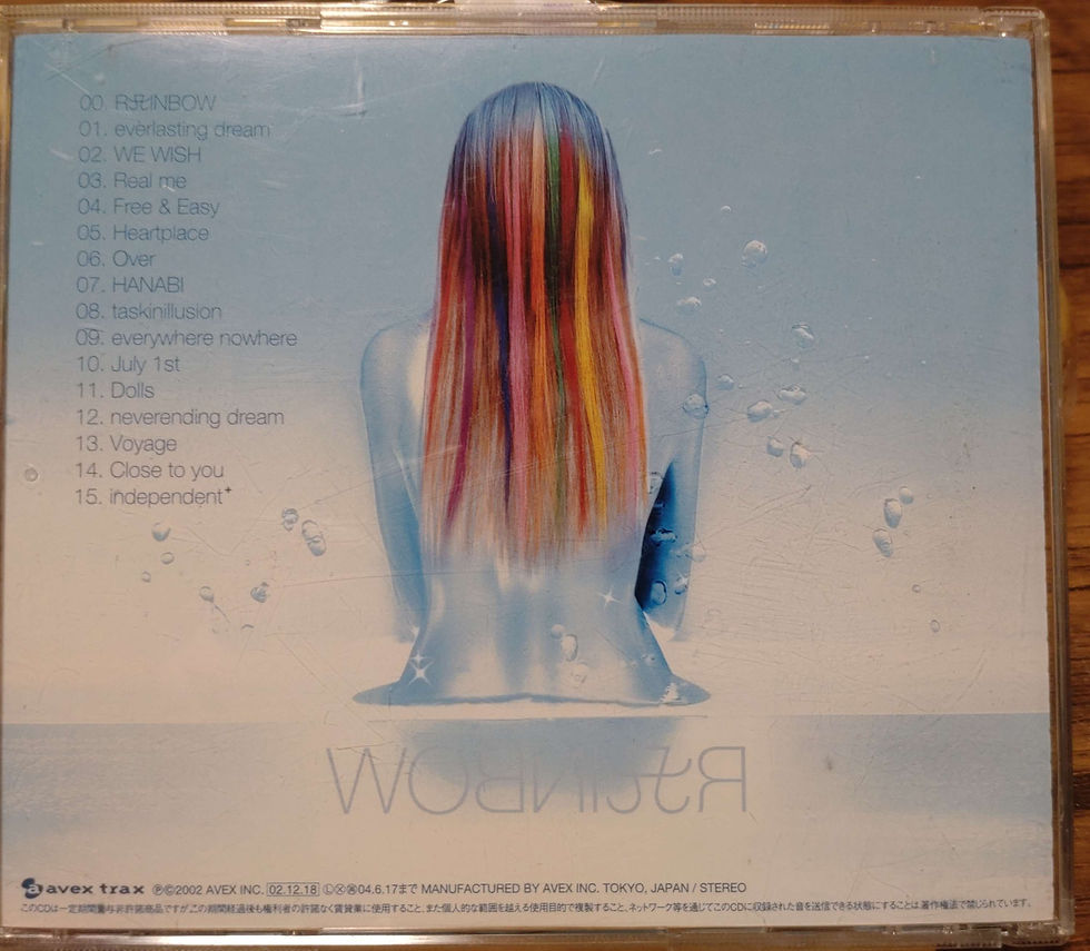Thumbnail: Ayumi Hamasaki 濱崎步 Rainbow 2002 (CD)