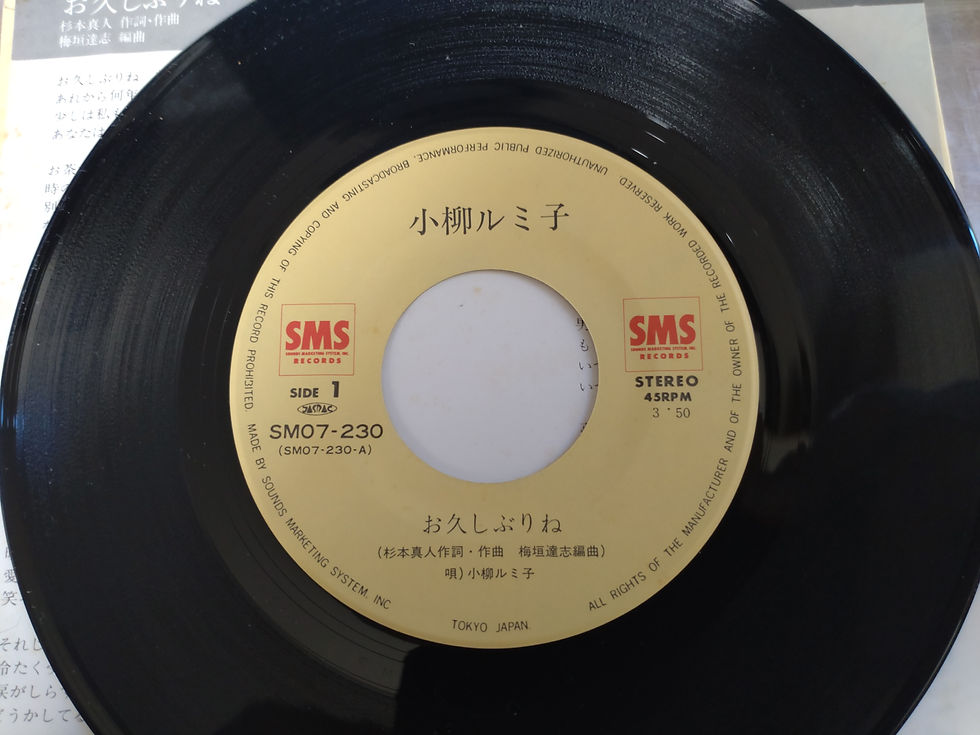 Thumbnail: Koyanagi Rumiko
小柳ルミ子お久しぶりね 1983 (EP)