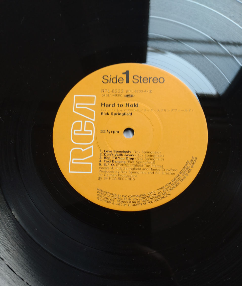 Thumbnail: Rick Springfield Hard To Hold 1984 (LP)