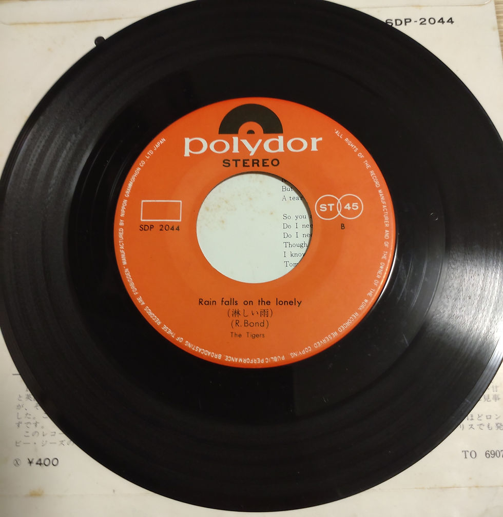 Thumbnail: The Tigers in London Smile For Me 1969 (EP)