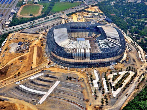Avances del Estadio BBVA Bancomer