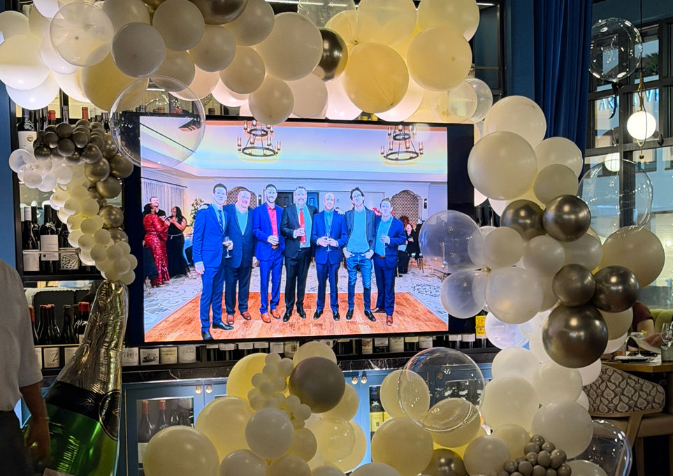 Corporate TV monitor