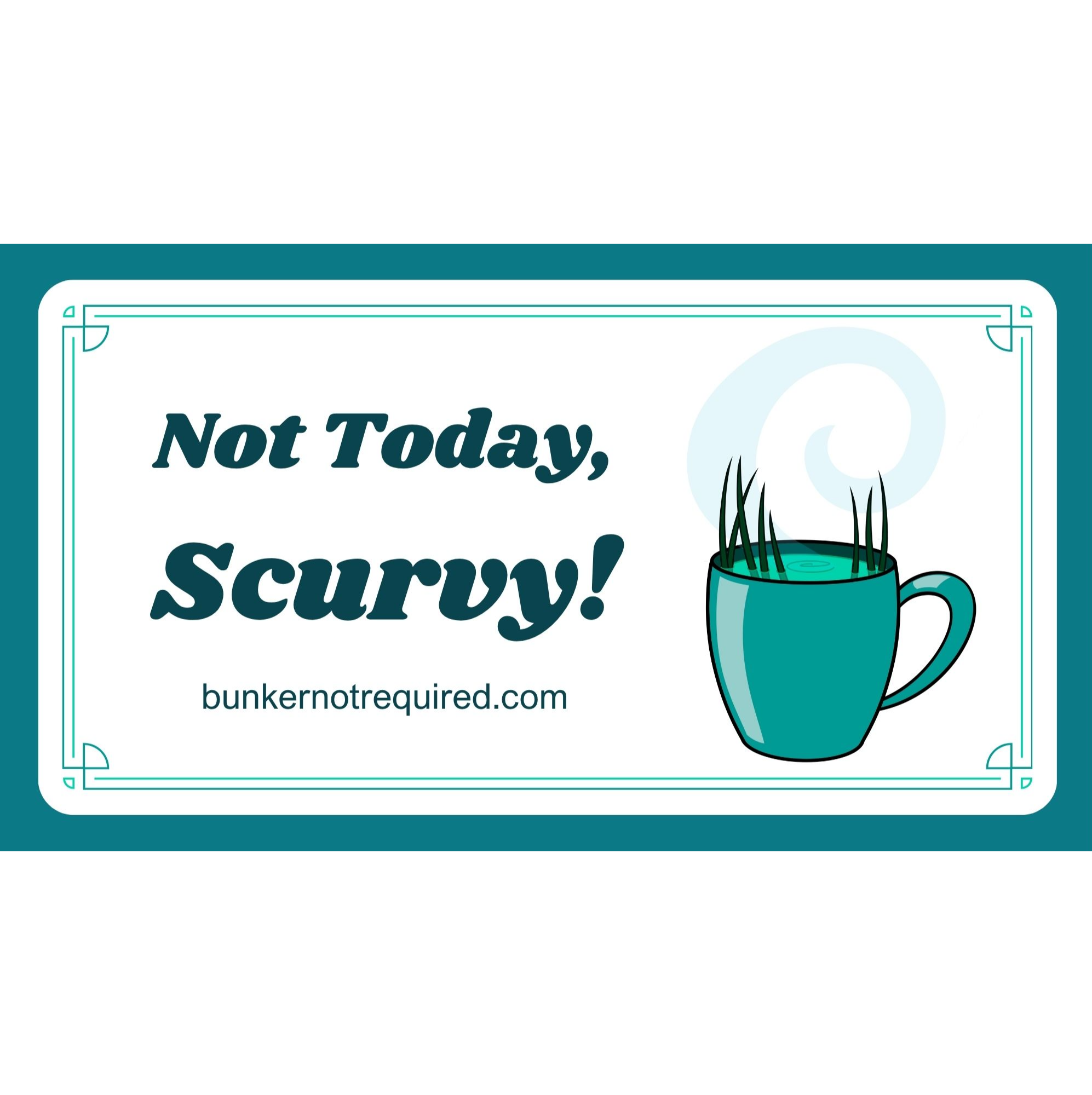 Pine Needle Tea Sticker